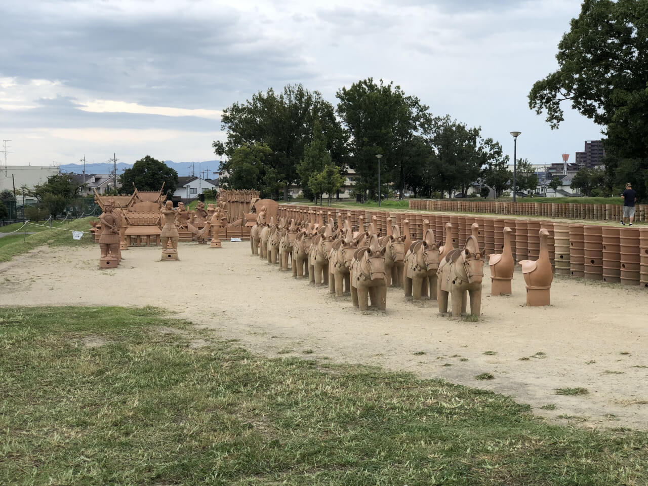 今城塚古墳の埴輪